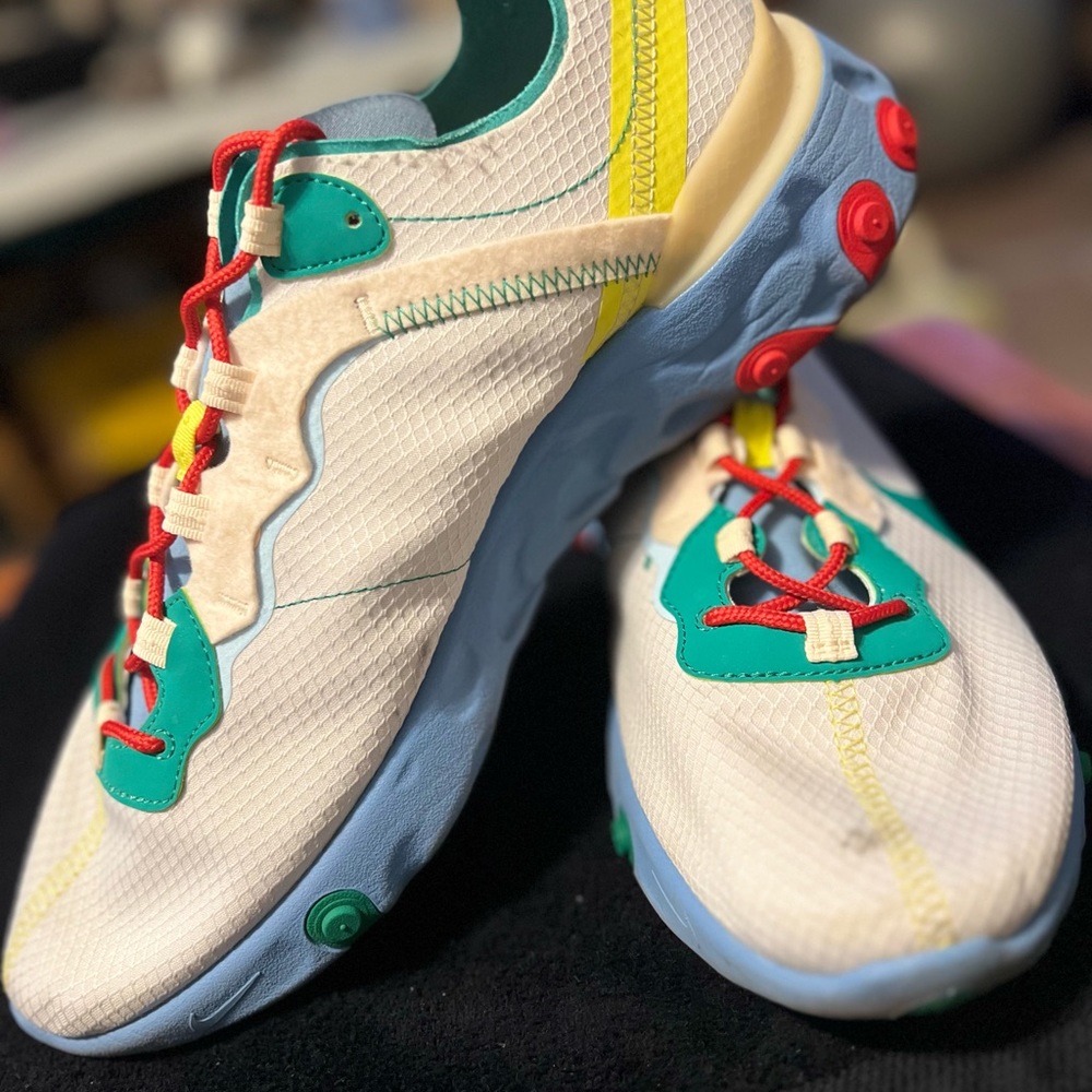 2019 Nike React Element 55: Guava Ice Vast Grey L… - image 4